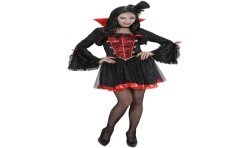 DEGUISEMENT VAMPIRESSE COURTE TAILLE S