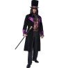 DEGUISEMENT COMTE GOTHIQUE VIOLET/NOIR TAILLE M