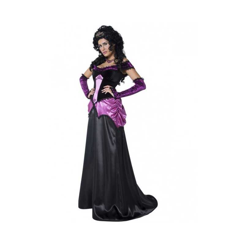 DEGUISEMENT COMTESSE GOTHIQUE LONGUE TAILLE S