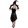 DEGUISEMENT SORCIERE ROBE BUSTIER COURTE TAILLE UNIQUE