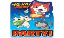 8 CARTES D'INVITATIONS YO-KAI WATCH