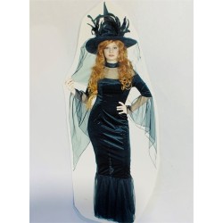 DEGUISEMENT ROBE NOIRE JUNIPER TAILLE 44/46