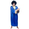 DEGUISEMENT GOSPEL TUNIQUE LONGUE BLEUE ET OR TAILLE 54/56