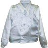 DEGUISEMENT CHEMISE RUCHE GRISE TAILLE 128