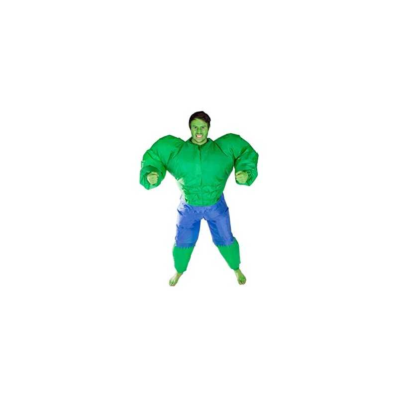 DEGUISEMENT HULK VERT GONFLABLE