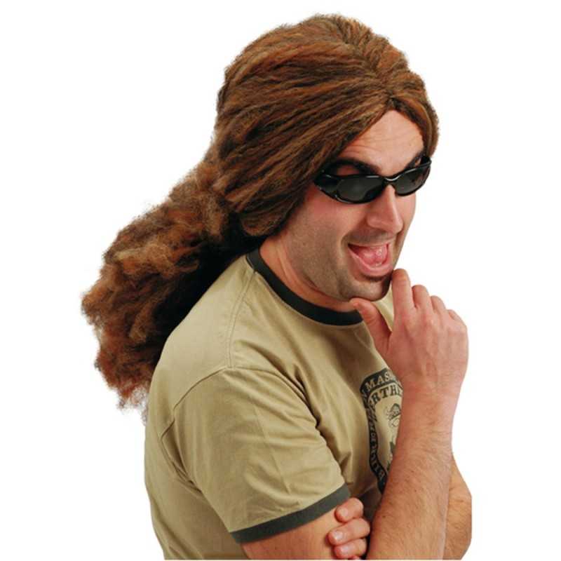 GRANDE PERRUQUE RASTA CHATAIN