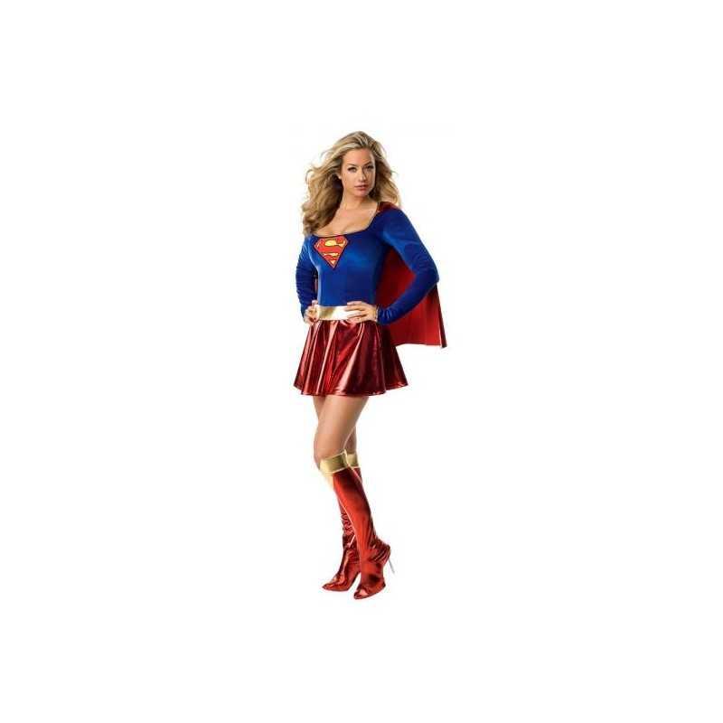 DEGUISEMENT SUPER GIRL TAILLE XL