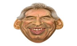 MASQUE CARTON CARICATURE FRANCOIS BAYEROU