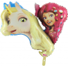 BALLON METALLIQUE MIA AND ME 75 CM