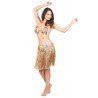 JUPE HAWAIENNE COURTE MULTICOLORE 45 CM