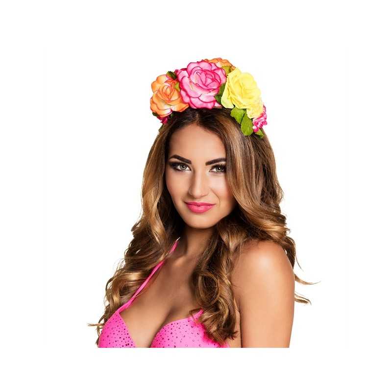 SERRE TETE ROSES 3 COULEURS