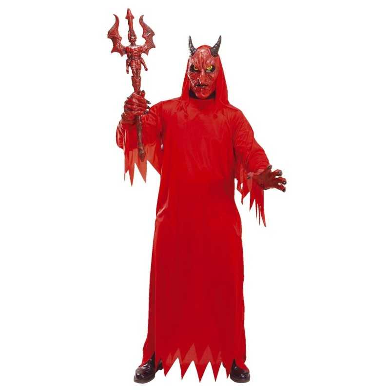 DEGUISEMENT DIABLE MASQUE/GANTS /TUNIQUE TAILLE M/L