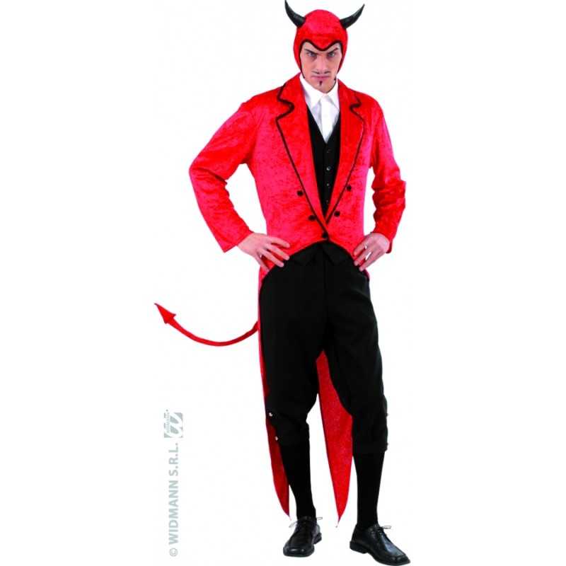 DEGUISEMENT DIABLE FRAC VELOURS TAILLE M