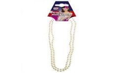 COLLIER SAUTOIR BELLE EPOQUE PERLES BLANCHES 70 CM