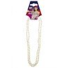 COLLIER SAUTOIR BELLE EPOQUE PERLES BLANCHES 70 CM