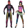 DEGUISEMENT NEON SQUELETTE TUTU TAILLE M