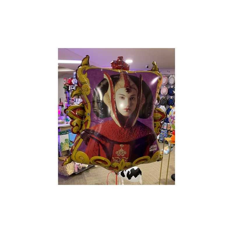 BALLON METALLIQUE STAR WARS 1 QUEEN AMIDALA 53 X 63 CM