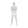 DEGUISEMENT COLLE A LA PEAU BLANC TAILLE M