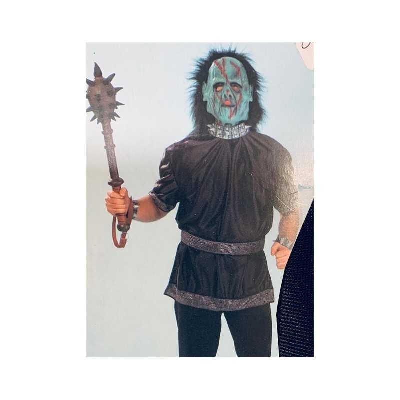 DEGUISEMENT TUNIQUE NOIR-ARGENT CHEVALIER TAILLE 116