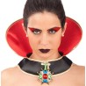 COLERETTE VAMPIRESSE AVEC MEDAILLON
