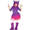 DEGUISEMENT FURRY MONSTER VIOLETTE TAILLE 10/12 ANS