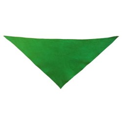 FOULARD OU BANDANA TRIANGULAIRE VERT