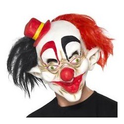 MASQUE HALLOWEEN CREEPY CLOWN LATEX