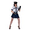 DEGUISEMENT ROBE POLICIERE BEU/BLANC TAILLE 40/42