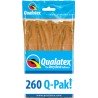 50 BALLONS A MODELER 260 Q-PACK MOCHA BROWN 