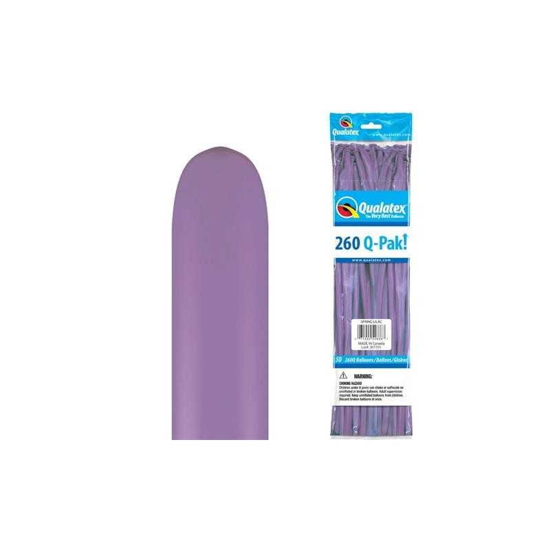 50 BALLONS A MODELER 260 Q-PACK VIOLET