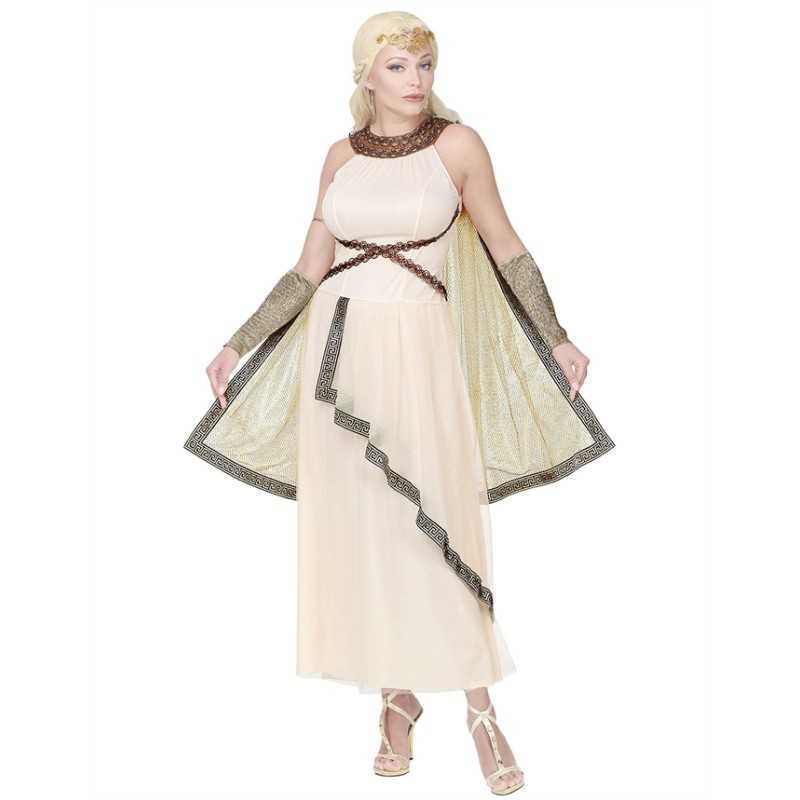 DEGUISEMENT ROBE DEESSE GRECQUE ROMAINE TAILLE S