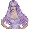 PERRUQUE LONGUE VIOLET DE MARIEE GOTHIQUE