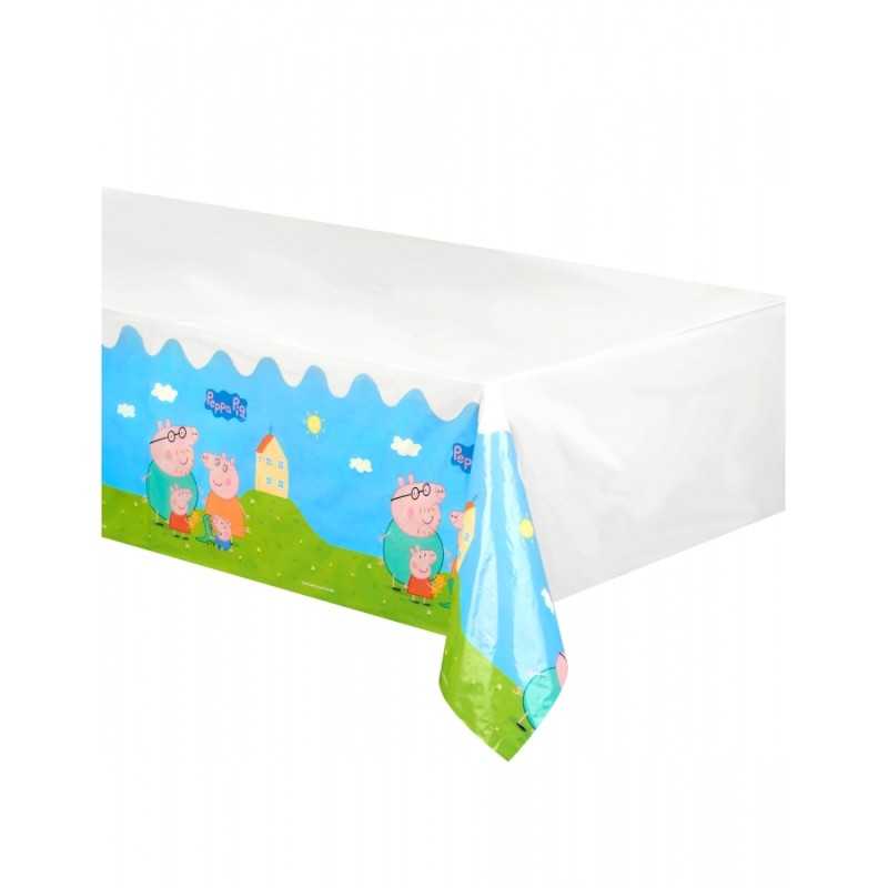 NAPPE PLASTIFIEE PEPPA PIG 138 X 183 CM