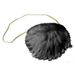 SAC A MAIN NOIR 30 CM