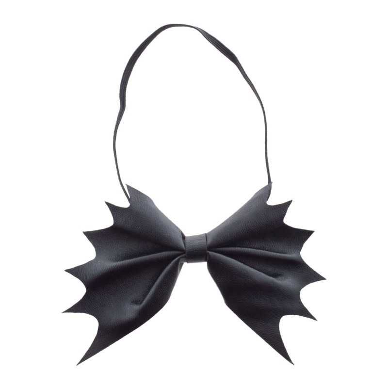 NOEUD PAPILLON NOIR CHAUVE SOURIS