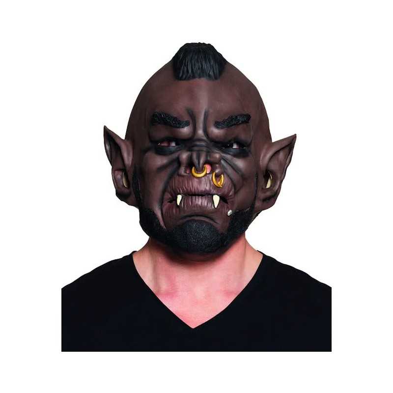 MASQUE LATEX CANIBAL GOBLIN