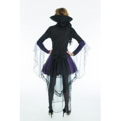DEGUISEMENT VAMPIRESSE VIOLETTE TAILLE XS