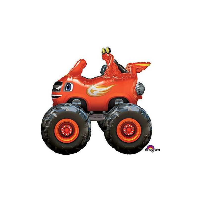 BALLON METALLIQUE MARCHEUR AIRWALKER BLAZE 93 X 81 CM