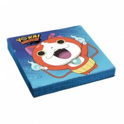 20 SERVIETTES YO-KAI WATCH 33 X 33 CM