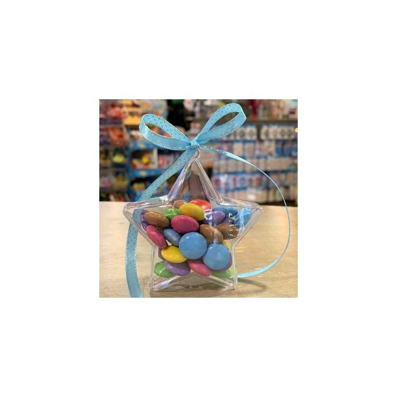 SACHET DE 5 ETOILES TRANSPARENTES