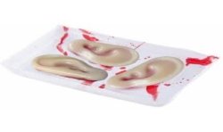 3 OREILLES DANS BARQUETTE HALLOWEEN