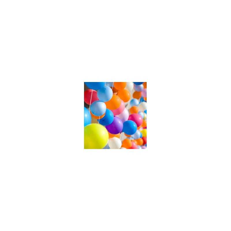 100 BALLONS BALLOONIA 28CM STD COULEURS ASSORTIES