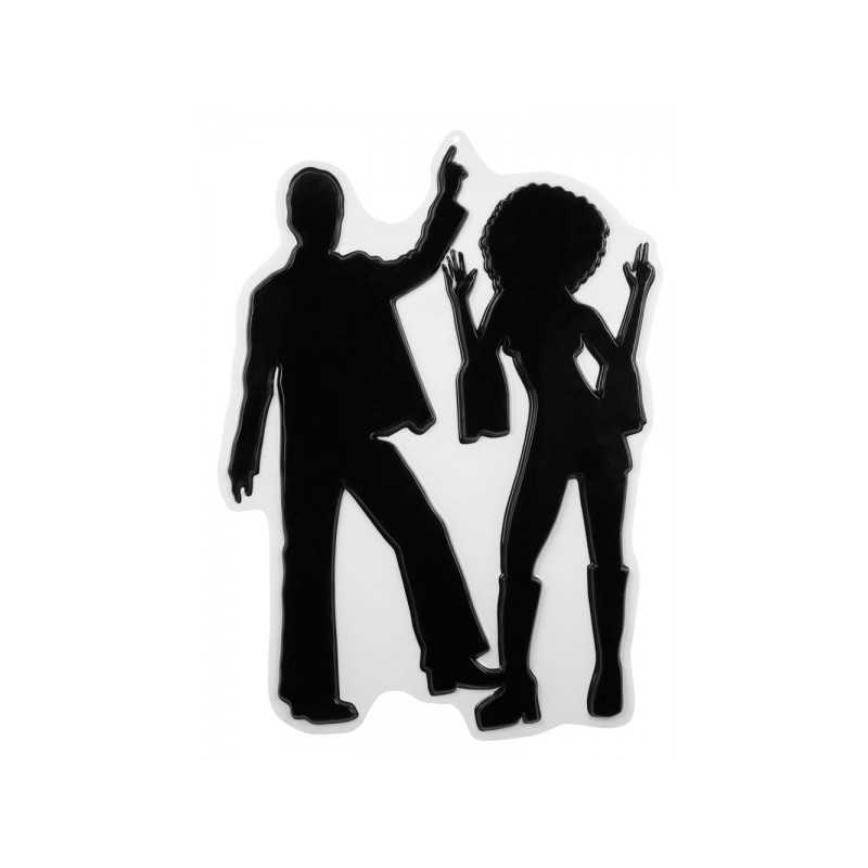 DECOR PLASTIFIE 3D DANSEUR DISCO 70 CM