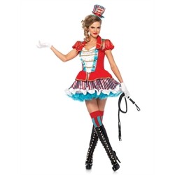 DEGUISEMENT DRESSEUR DE CIRQUE FEMME TAILLE S