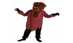 DEGUISEMENT LOUP GAROU BRUN TAILLE 13/15 ANS