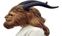 MASQUE LATEX DE LA BETE FILM DISNEY