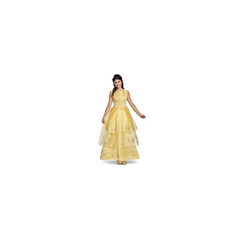 DEGUISEMENT ROBE DE LA BELLE DISNEY FILM TAILLE S