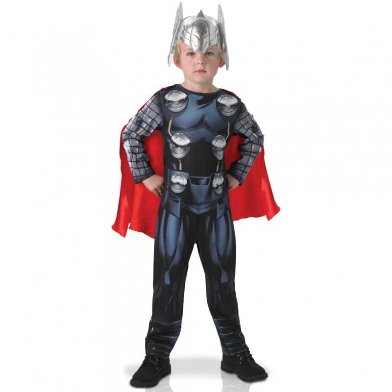 DEGUISEMENT THOR MASQUE RIGIDE TAILLE 10 ANS