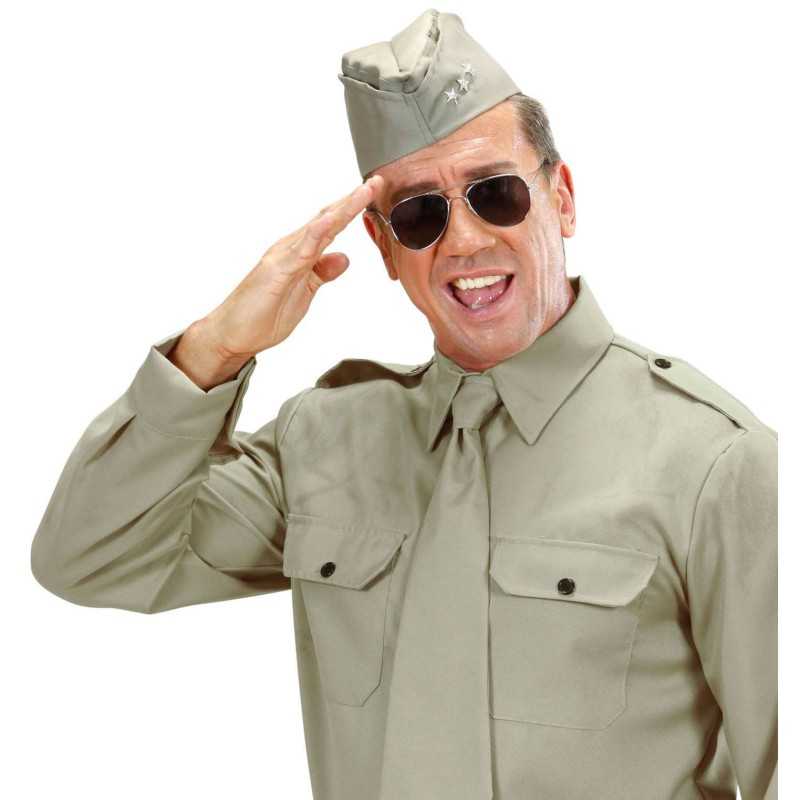 CALOT OU KEPI MILITAIRE AMARICAIN VERT KAKI