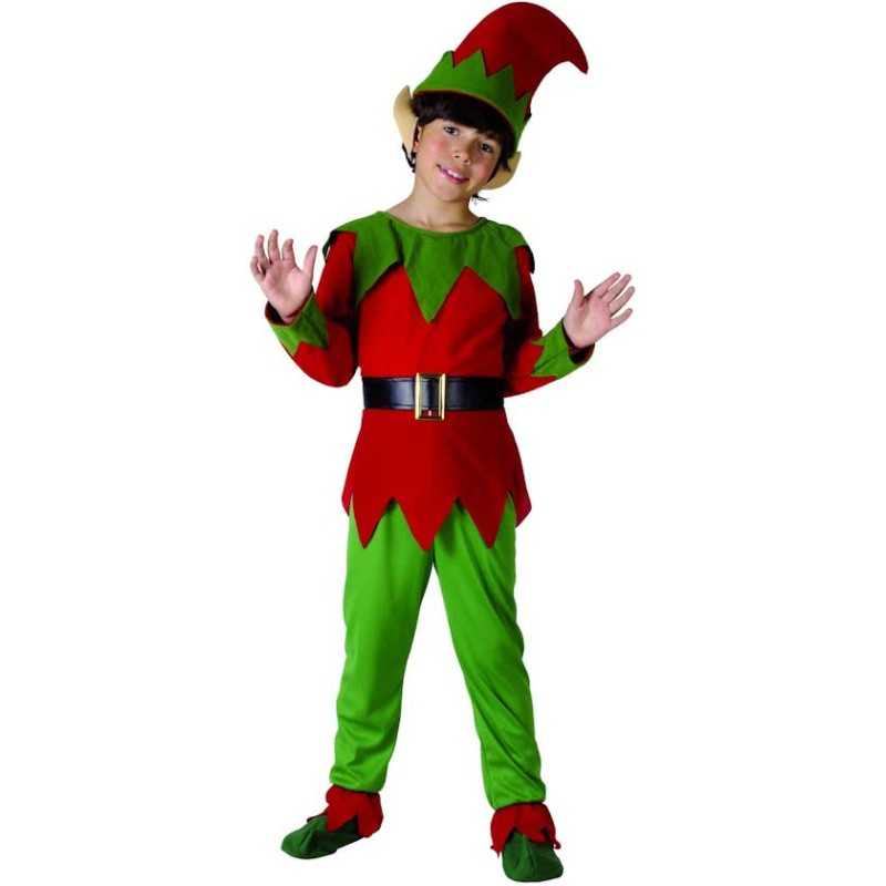 DEGUISEMENT ELF GARCON TAILLE S 4/6 ANS